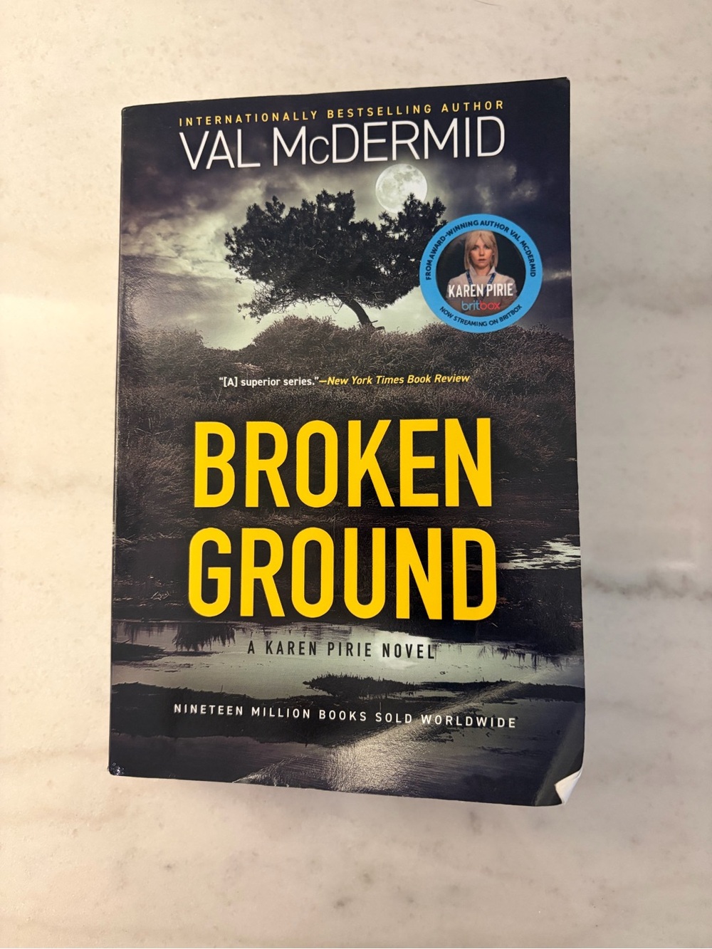 Broken Ground - Black Cover
